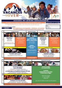 Programmation PIJ 11/12 ans 23/02/2026 au 03/03/2026