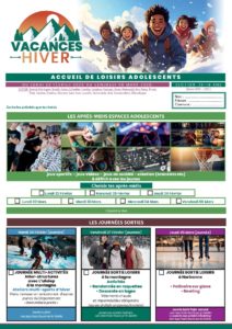 Programmation PIJ 13/14 ans 23/02/2026 au 03/03/2026